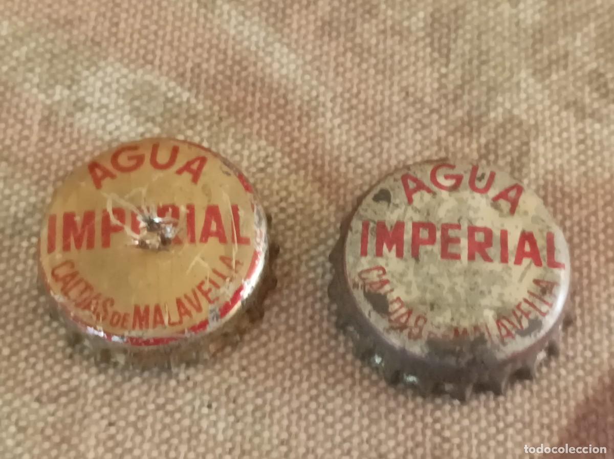 Coleccionismo de cervezas: Chapa tapon corona agua
