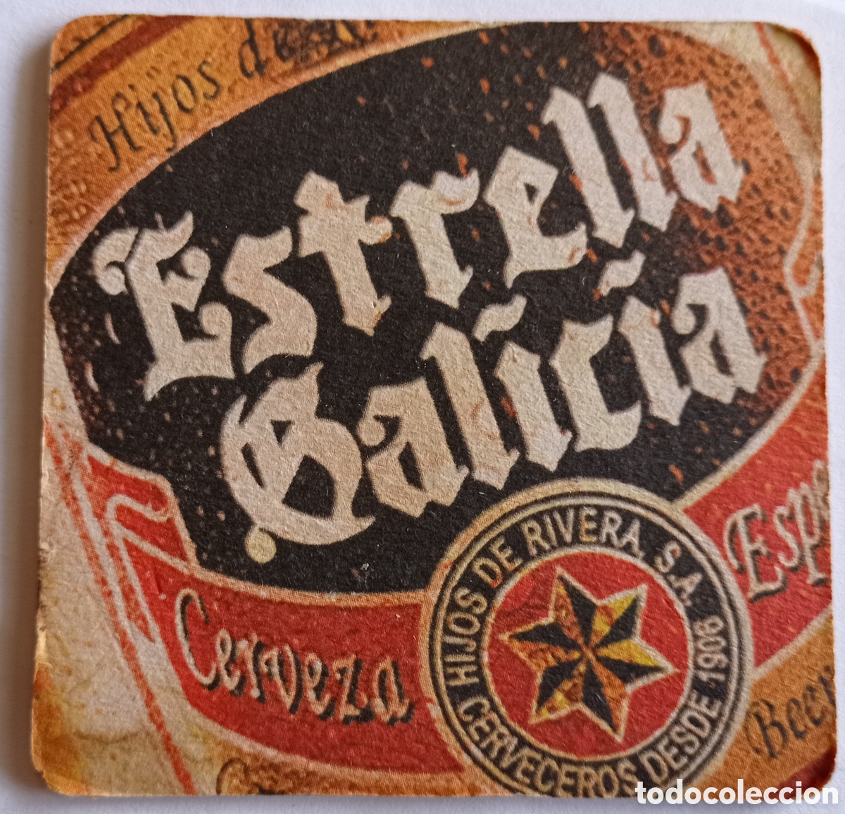 Coleccionismo de cervezas: POSAVASO ESTRELLA GALICIA