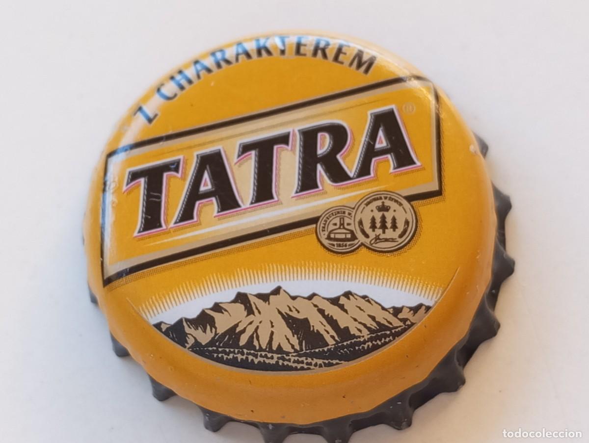 Coleccionismo de cervezas: Chapa tap&oacute;n corona de la cerveza polaca TATRA Z CHARAKTEREM