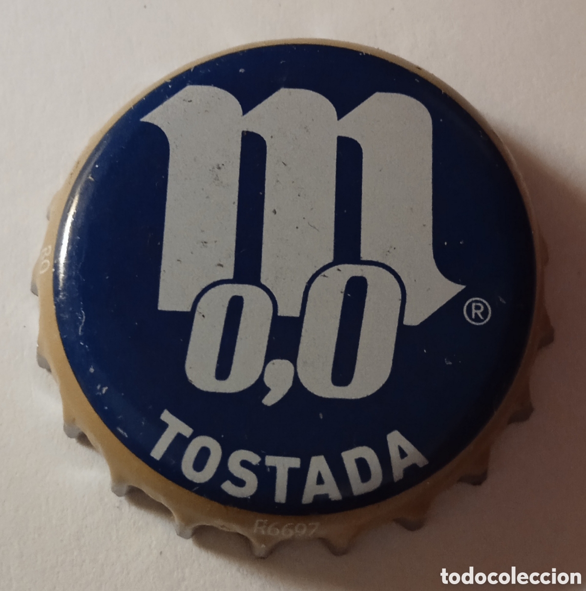Coleccionismo de cervezas: CHAPA MAHOU 0,0 TOSTADA
