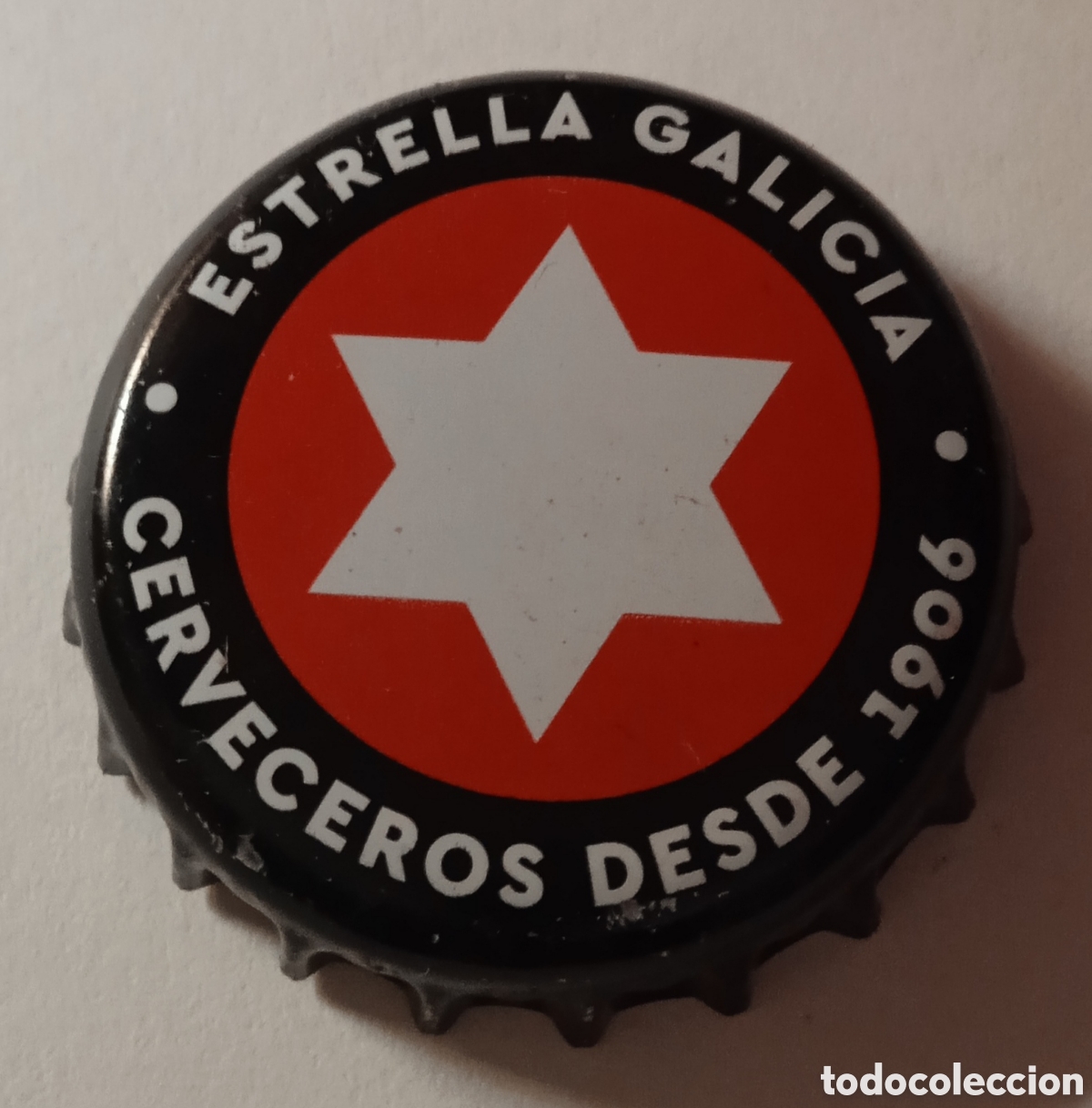 Coleccionismo de cervezas: CHAPA ESTRELLA GALICIA