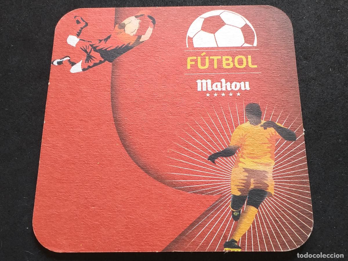 Coleccionismo de cervezas: CERVEZA-V28-IV-POSAVASOS-FUTBOL-MAHOU