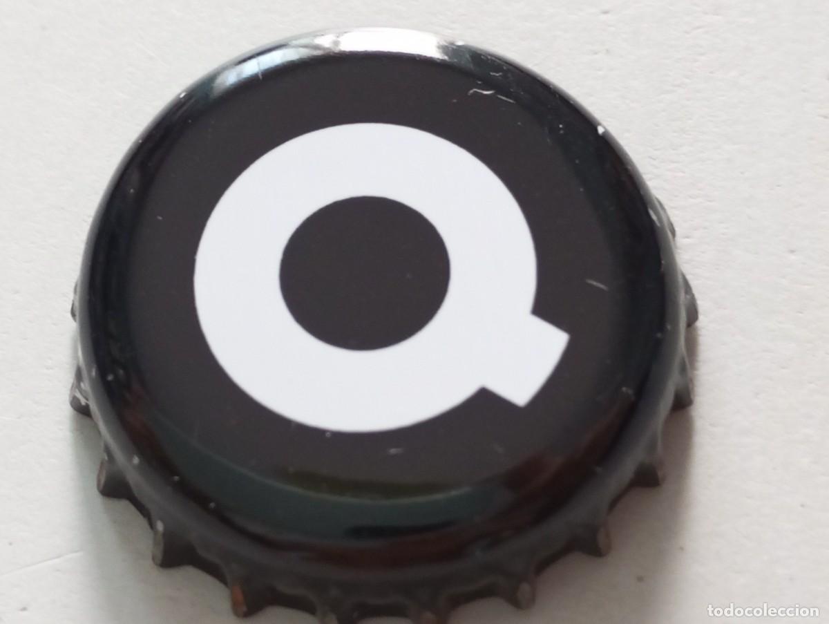 Coleccionismo de cervezas: Chapa tap&oacute;n corona de la cerveza alemana QUARTIERMEISTER BIER F&Uuml;R DEN KIEZ (GARLEY)