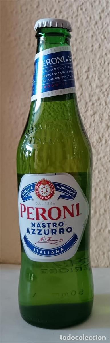Collectionnisme de bi&egrave;res: cerveza Peroni-33 cl-vac&iacute;a.