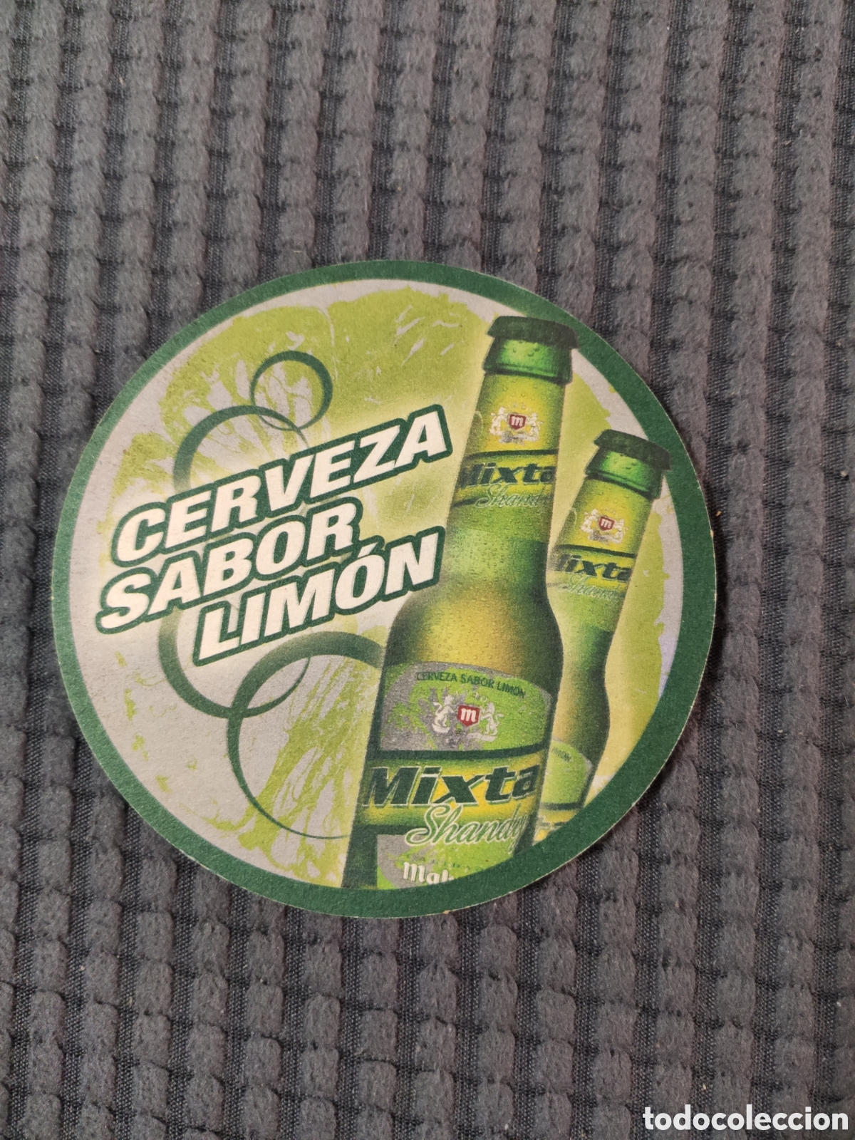Coleccionismo de cervezas: POSAVASO CERVEZA MAHOU ANTIGUO