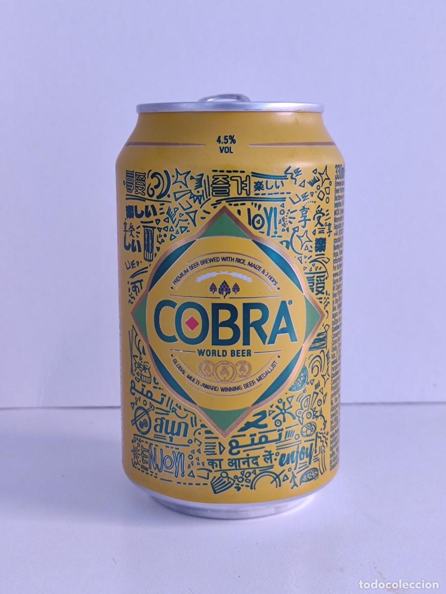Sammeln von Brauereiartikeln: LATA VAC&Iacute;A - CERVEZA COBRA - UNITED KINGDOM - AMP