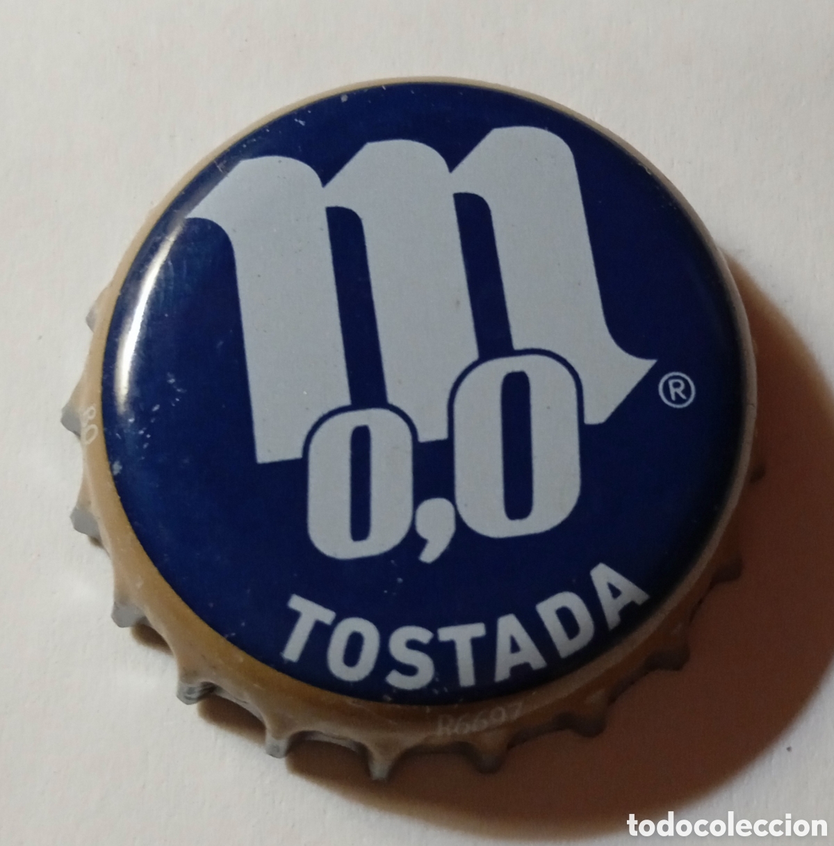 Coleccionismo de cervezas: CHAPA MAHOU 0,0 TOSTADA