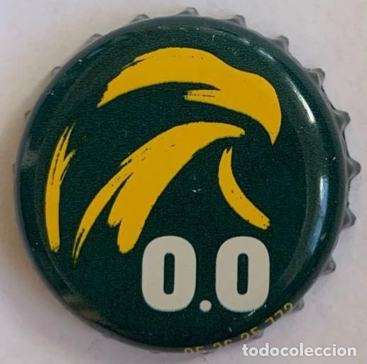 Coleccionismo de cervezas: Chapa de cerveza El &Aacute;guila 0,0