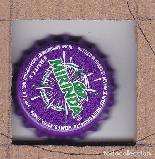 Coleccionismo de cervezas: CHAPA GHANA TAPON CORONA MIRINDA REFRESCO