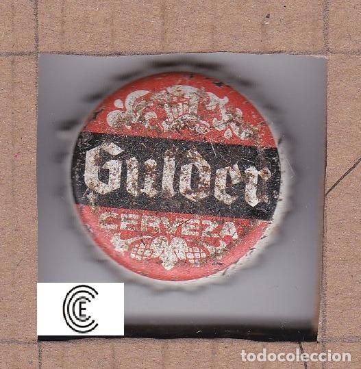 Coleccionismo de cervezas: CHAPA ESPA&Ntilde;A TAPON CORONA GULDER CERVEZA