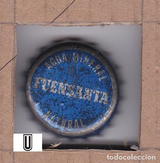 Coleccionismo de cervezas: CHAPA ESPA&Ntilde;A TAPON CORONA FUENSANTA AGUA