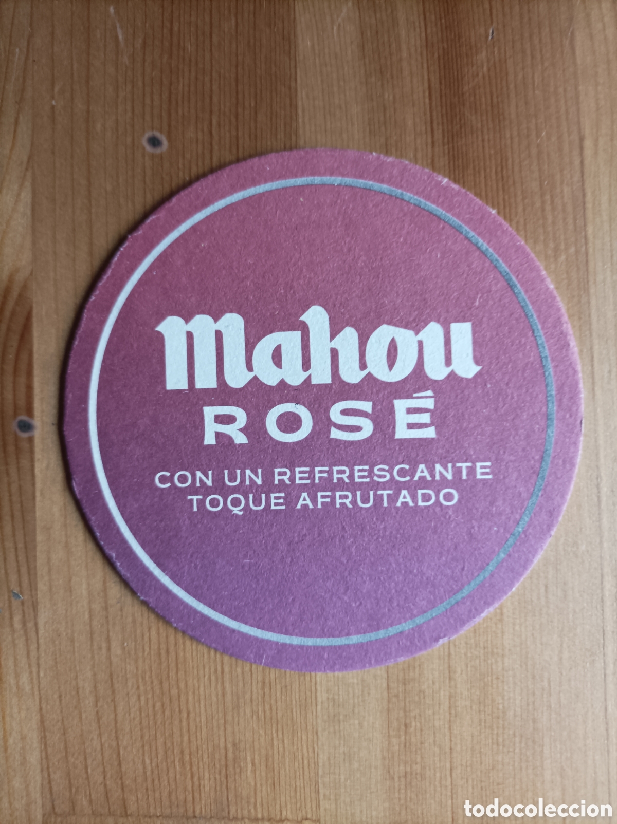 Coleccionismo de cervezas: POSAVASOS MAHOU ROSE CERVEZA BEER CON UN REFRESCANTE TOQUE AFRUTADO