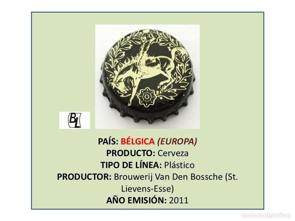 Coleccionismo de cervezas: TAPON CORONA CAPSULA CHAPA CERVEZA BUFFALO STOUT (B&Eacute;LGICA)