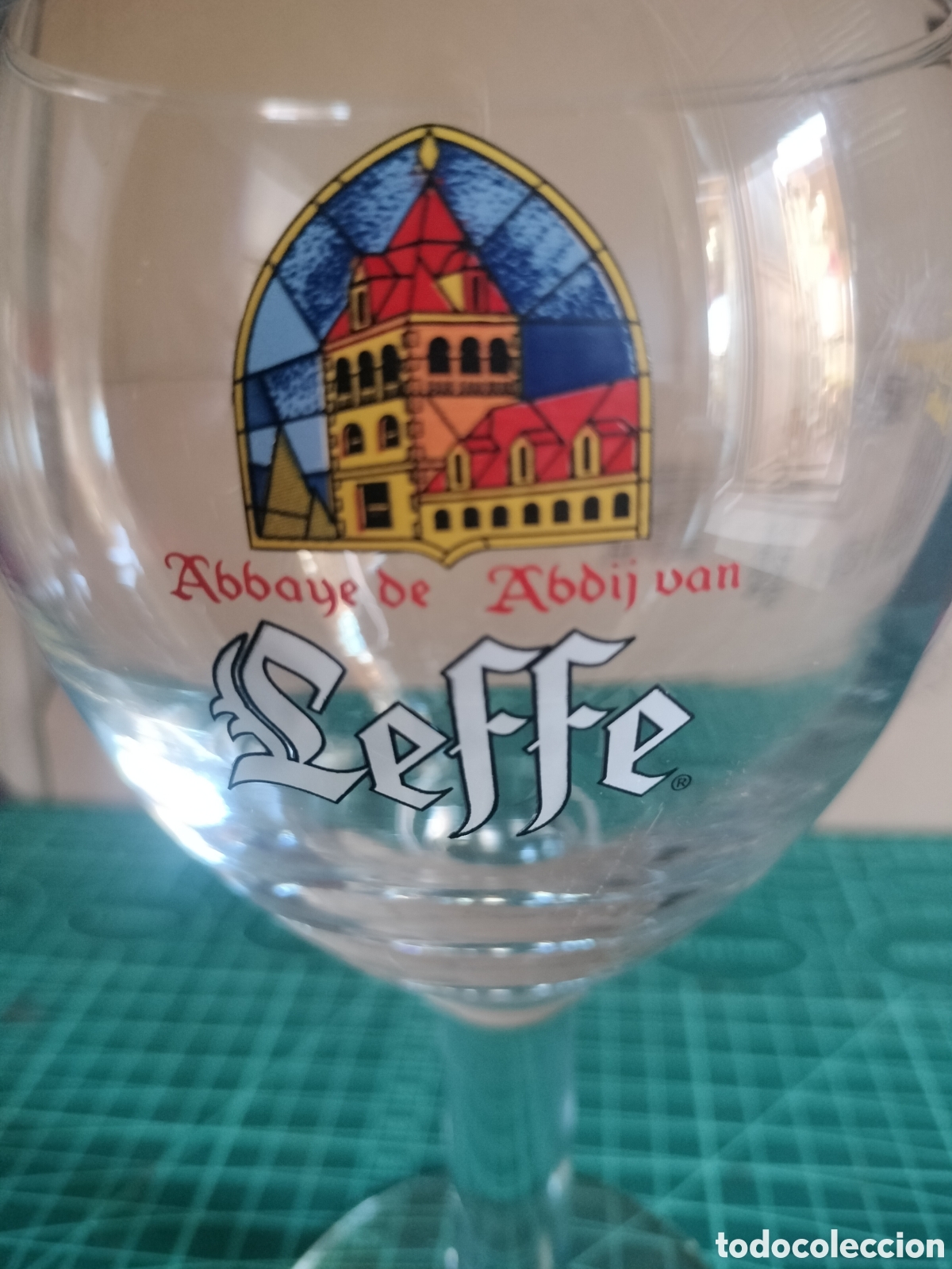 Coleccionismo de cervezas: Copa cerveza Leffe belga - Foto 2