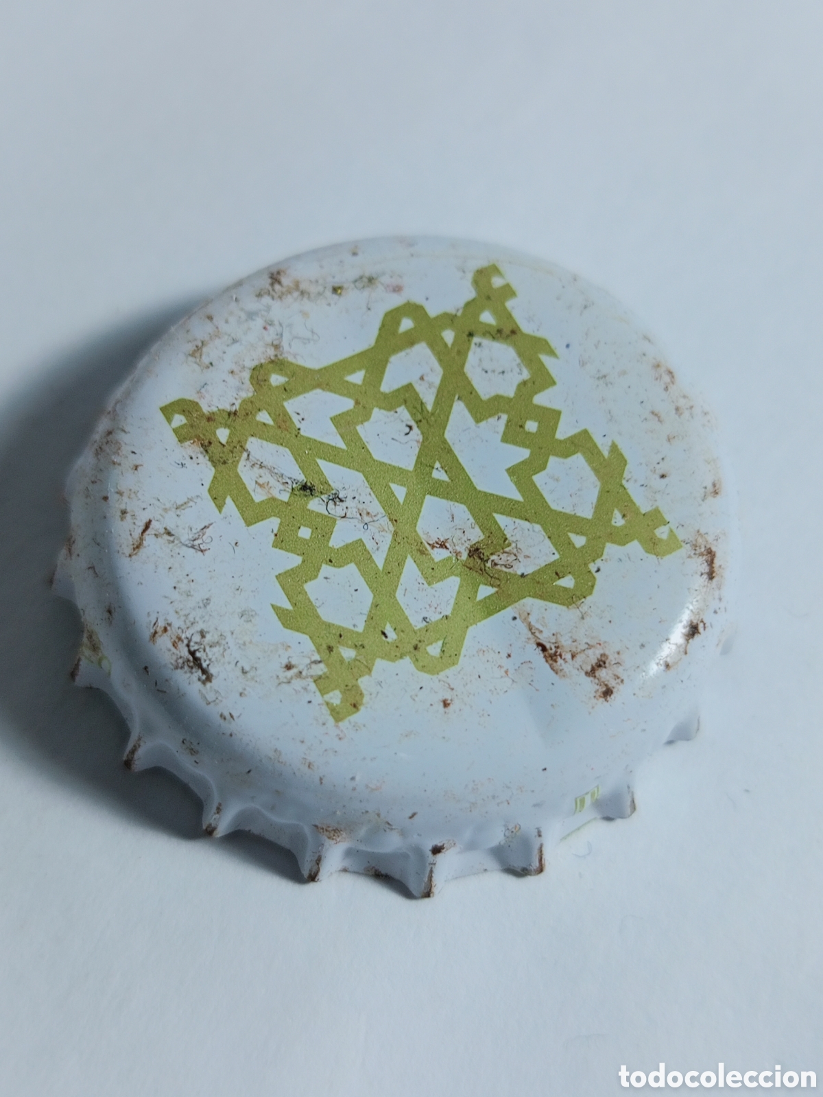 Coleccionismo de cervezas: Antiguo tap&oacute;n corona chapa Cup Cerveza pivo beer birra Alhambra