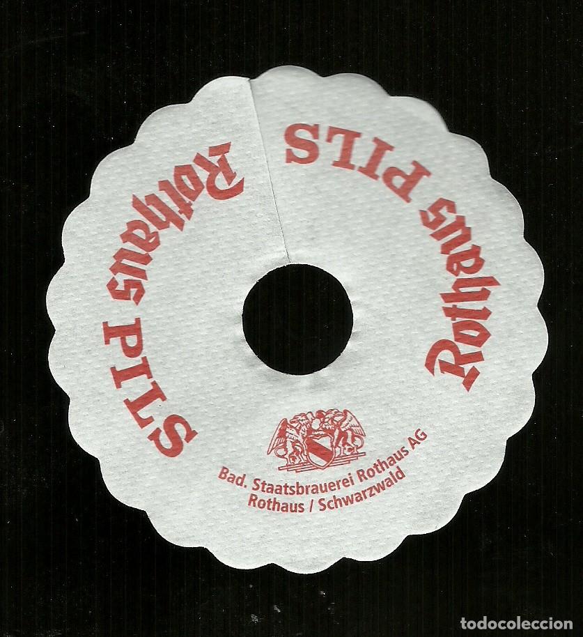 Coleccionismo de cervezas: Sotto-boccale o Sottobicchiere - Rothaus Pils - Birra - Bier - Beer mats - Sous bocks - Bierdeckel -