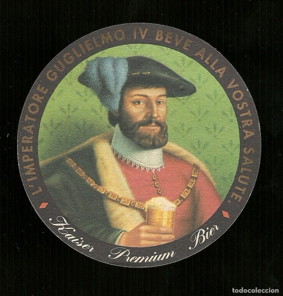 Coleccionismo de cervezas: Sotto-boccale o Sottobicchiere - Kaiser Premium - Birra - Bier - Beer mats - Sous bocks - Bierdeckel