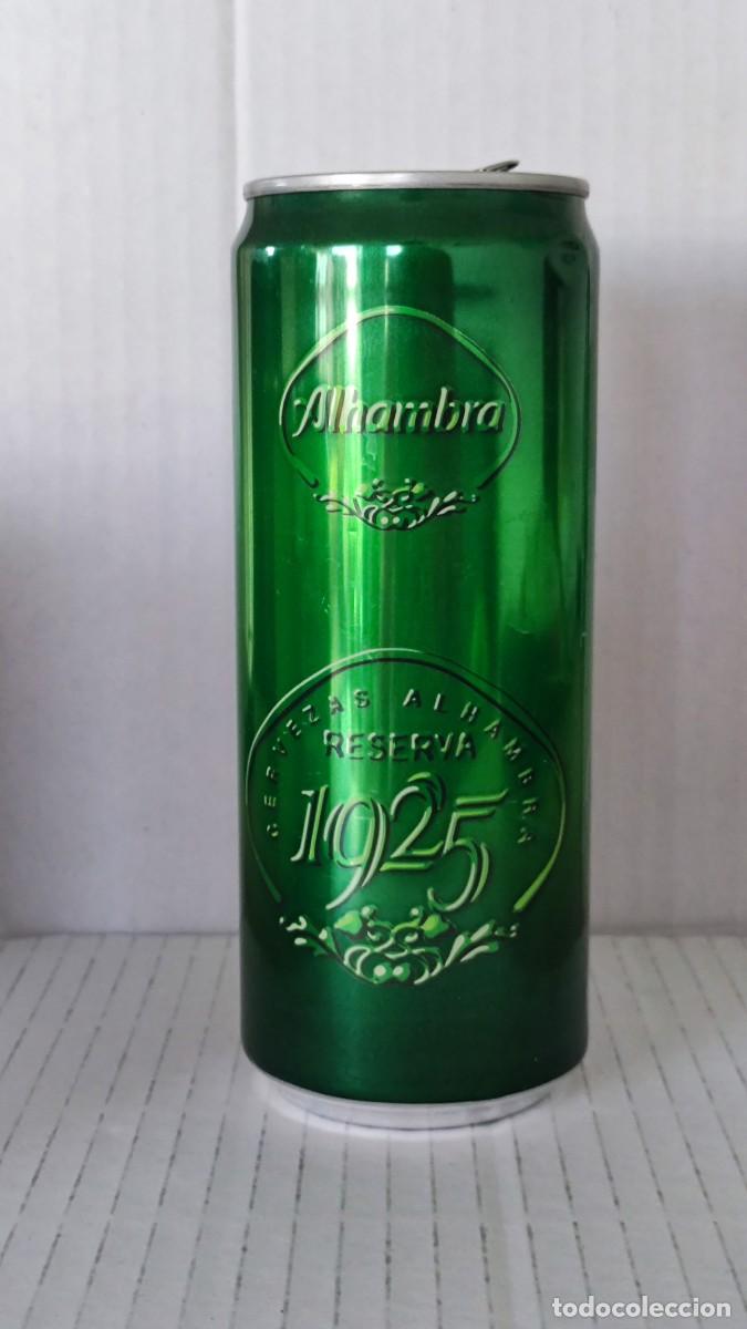 Coleccionismo de cervezas: LATA CERVEZA vacia 33cl - ALHAMBRA 1925 - R12487 AMP -