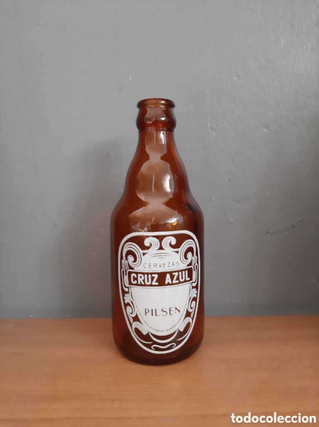 Coleccionismo de cervezas: Botella de cerveza serigrafiada - Foto 1