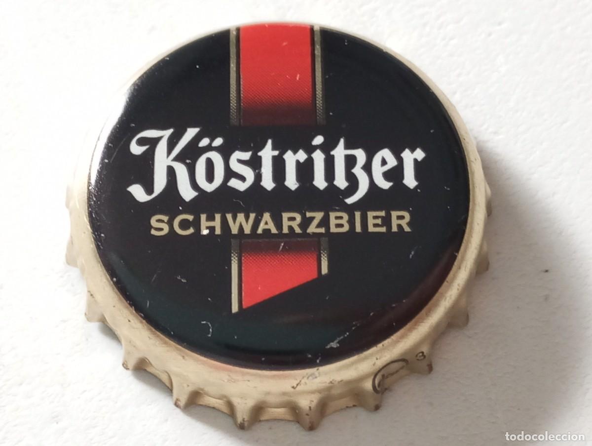 Coleccionismo de cervezas: Chapa tap&oacute;n corona de la cerveza alemana K&Ouml;STRITZER SCHWARZBIER