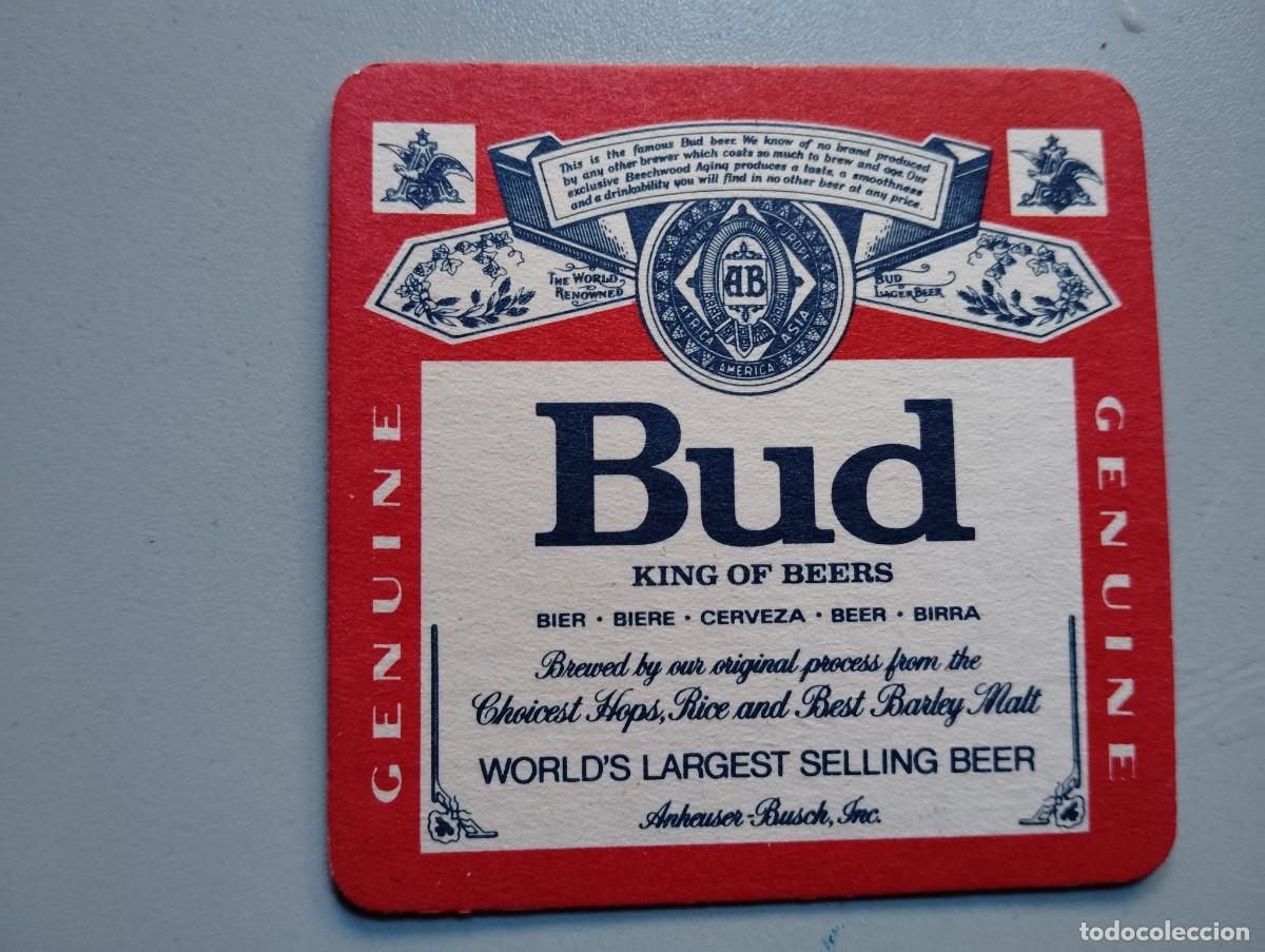 Coleccionismo de cervezas: POSAVASOS CERVEZA ESPA&Ntilde;A BUD. NUEVO