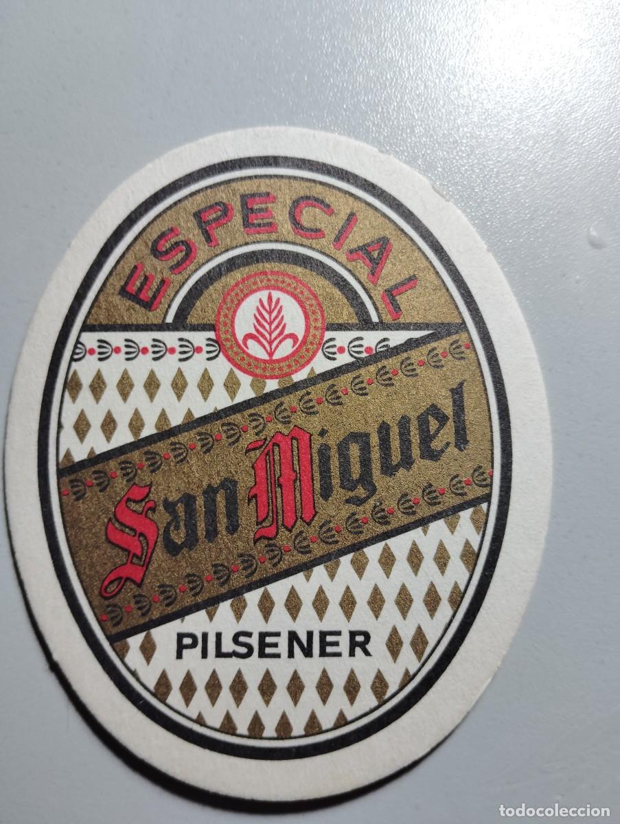 Coleccionismo de cervezas: POSAVASOS CERVEZA ESPA&Ntilde;A SAN MIGUEL (10,4 X 8,6). NUEVO
