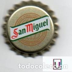 Coleccionismo de cervezas: chapa sin usar - cerveza - ESPA&Ntilde;A - San Miguel