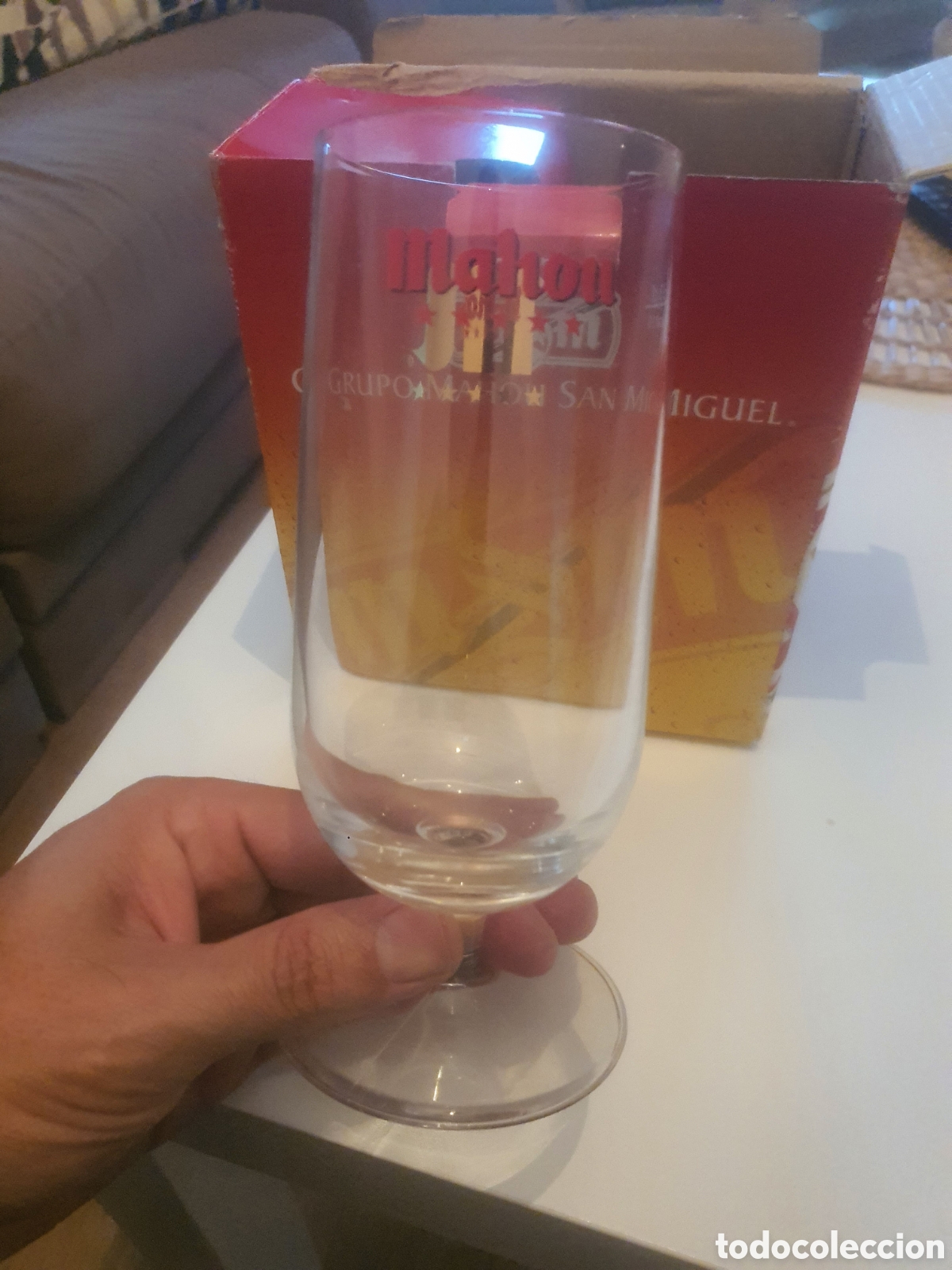 Coleccionismo de cervezas: Dos copas mahou sin estrenar ... - Foto 2