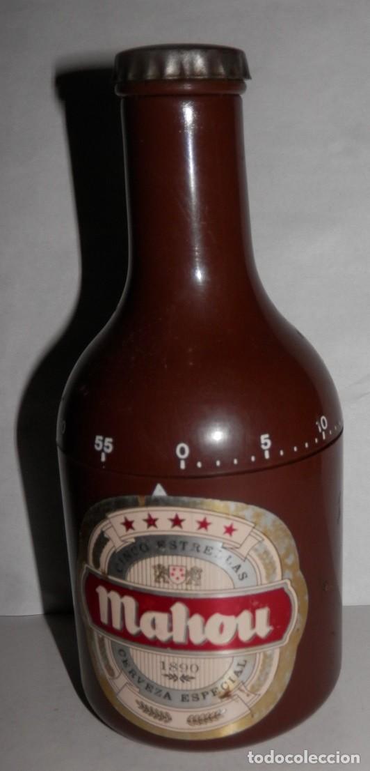 Coleccionismo de cervezas: RELOJ/TEMPORIZADOR DE COCONA DE LA CERVEZA MAHOU