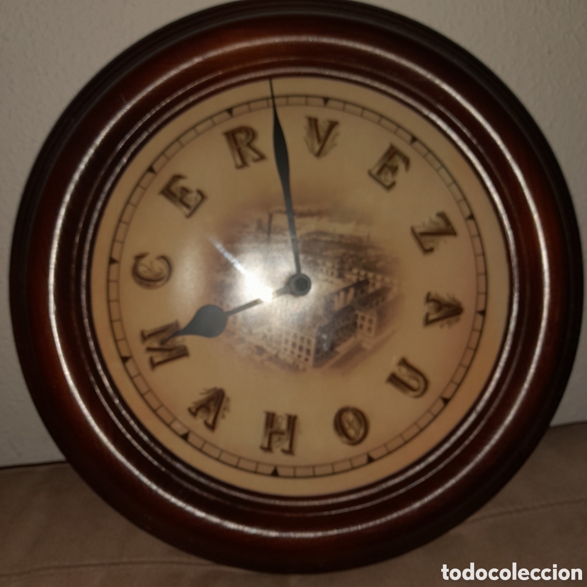 Coleccionismo de cervezas: Reloj mahou - Foto 4
