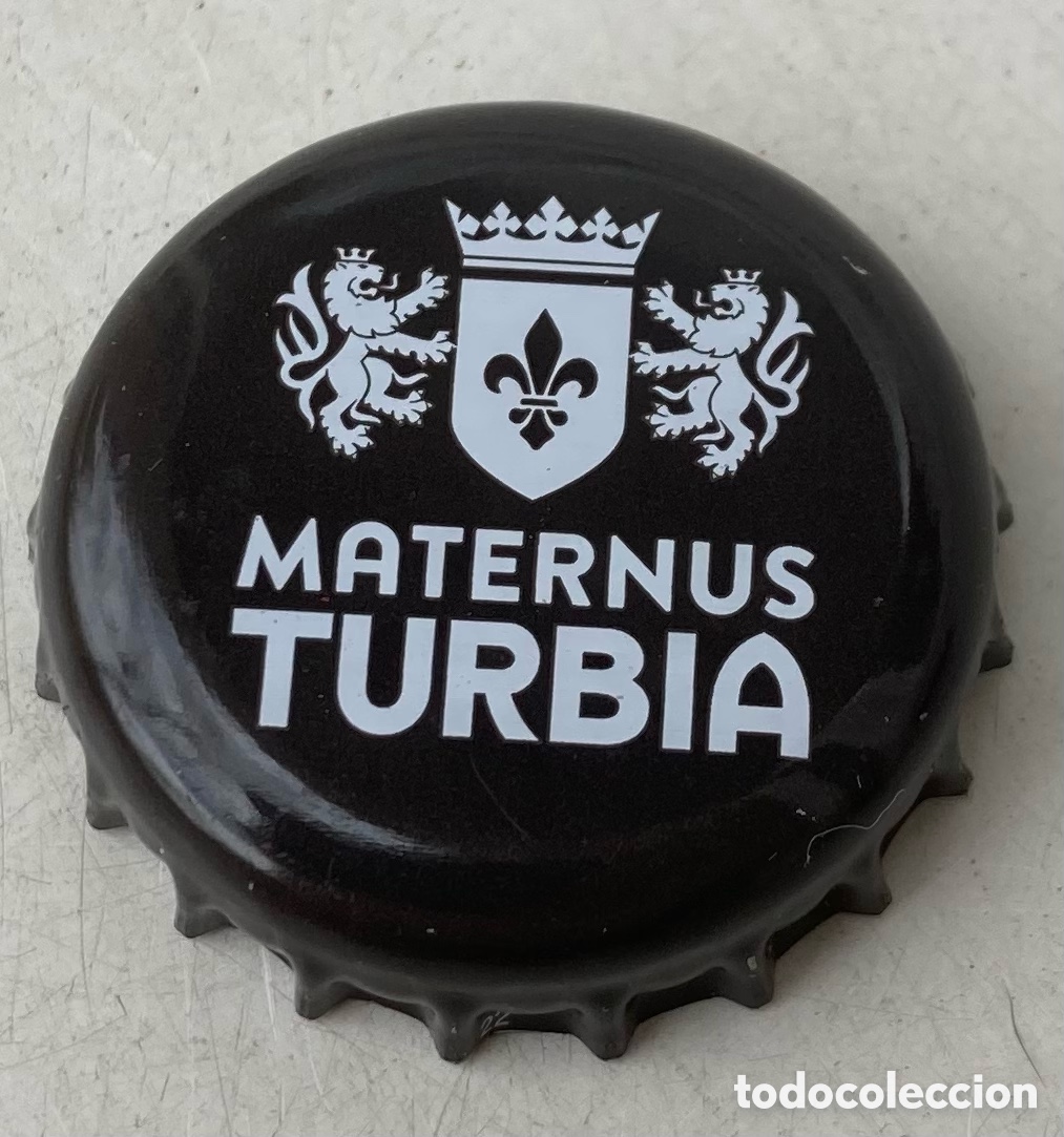 Coleccionismo de cervezas: TAP&Oacute;N CORONA BIRRA CHAPA BOTTLE CAP BEER BIER BIERE CERVEZA MATERNUS TURBIA--LOTE N. 1687--CARMANJO
