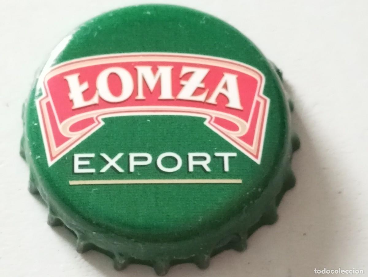 Coleccionismo de cervezas: Chapa tap&oacute;n corona de la cerveza polaca LOMZA EXPORT
