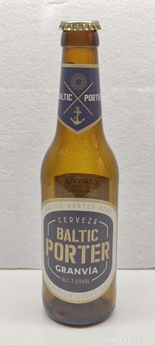 Collectionnisme de bi&egrave;res: BOTELLA CERVEZA VAC&Iacute;A CON CHAPA ASTIR - GRAN VIA BALTIC PORTER - SEVILLA