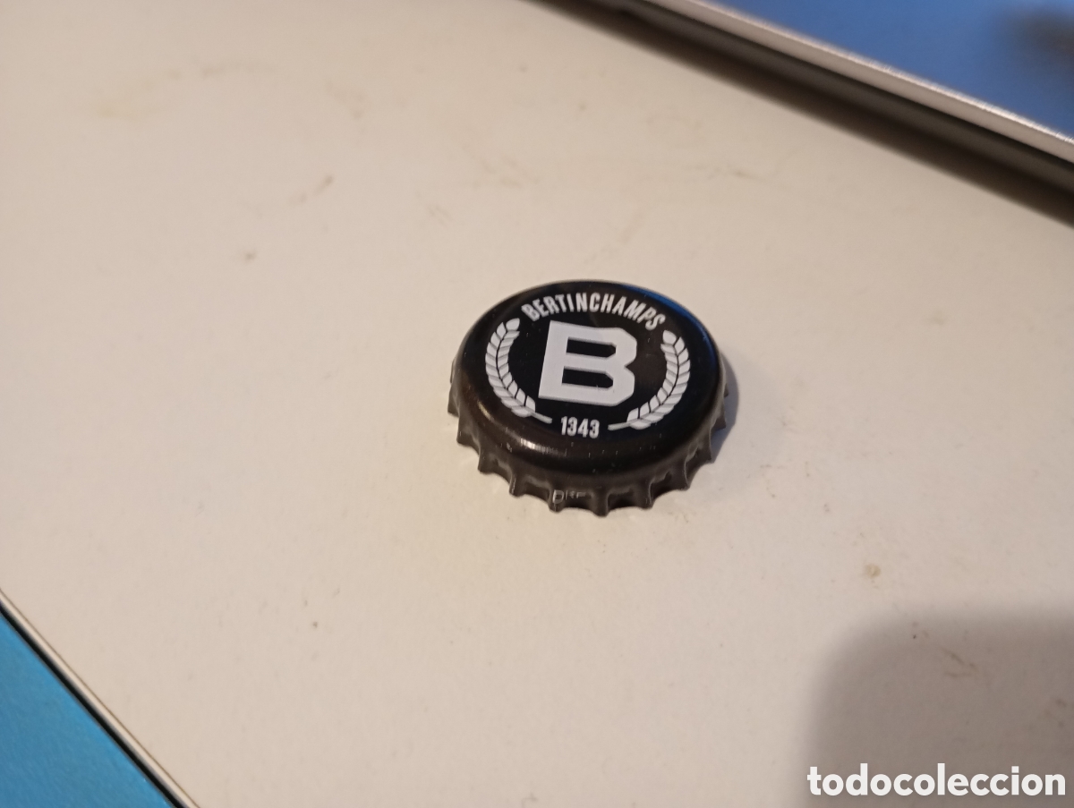 Coleccionismo de cervezas: Chapa Cerveza Bertinchamps (DKF)