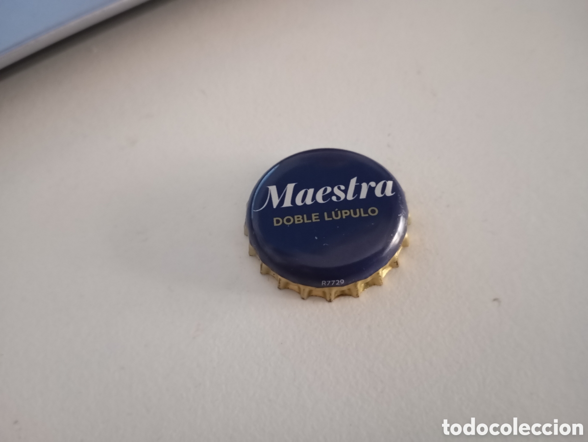 Coleccionismo de cervezas: Chapa Cerveza Mahou Maestra 2 (U)