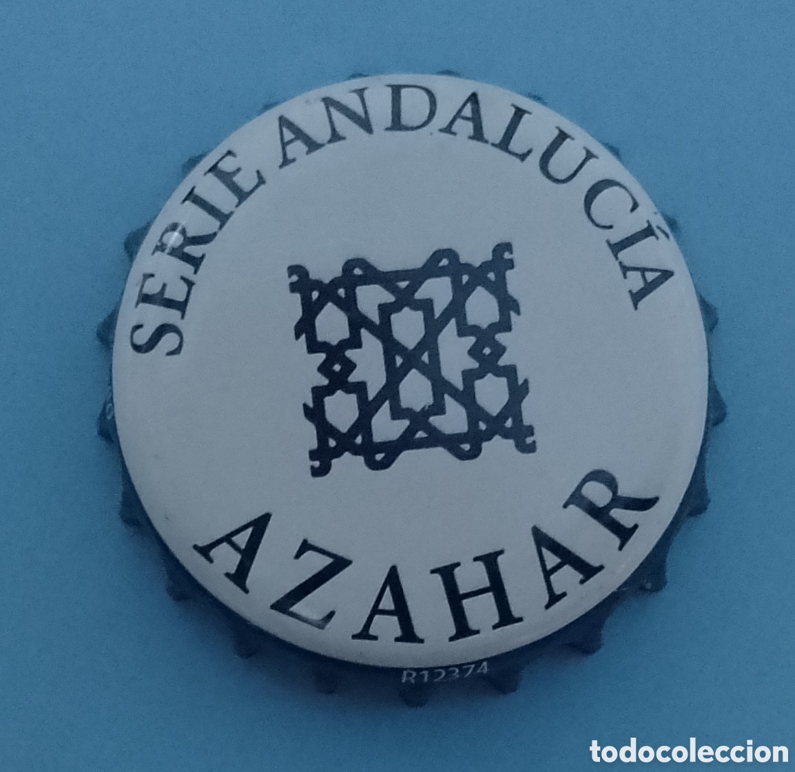 Coleccionismo de cervezas: Chapa Alhambra AZAHAR - Foto 1