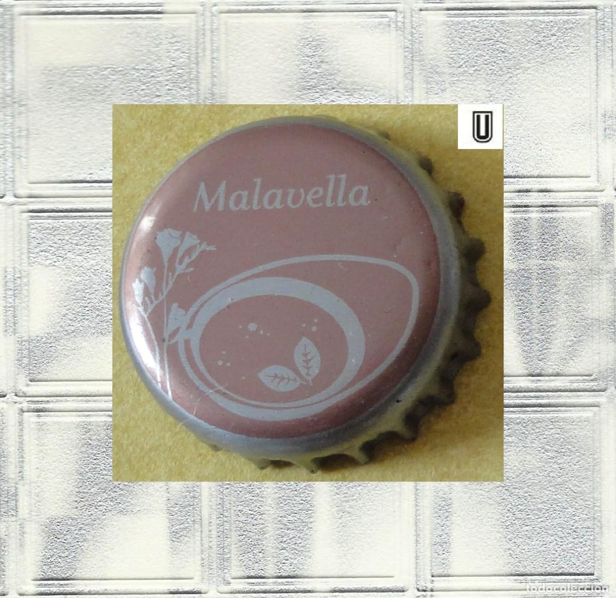 Collectionnisme de bi&egrave;res: CHAPA TAPON CORONA AGUA MALAVELLA