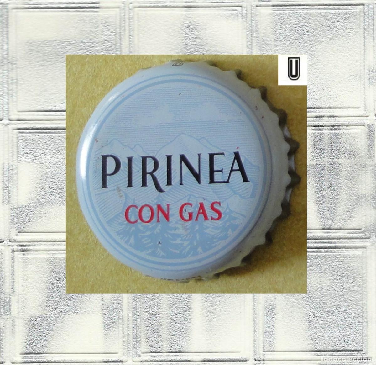 Collectionnisme de bi&egrave;res: CHAPA TAPON CORONA AGUA PIRINEA CON GAS