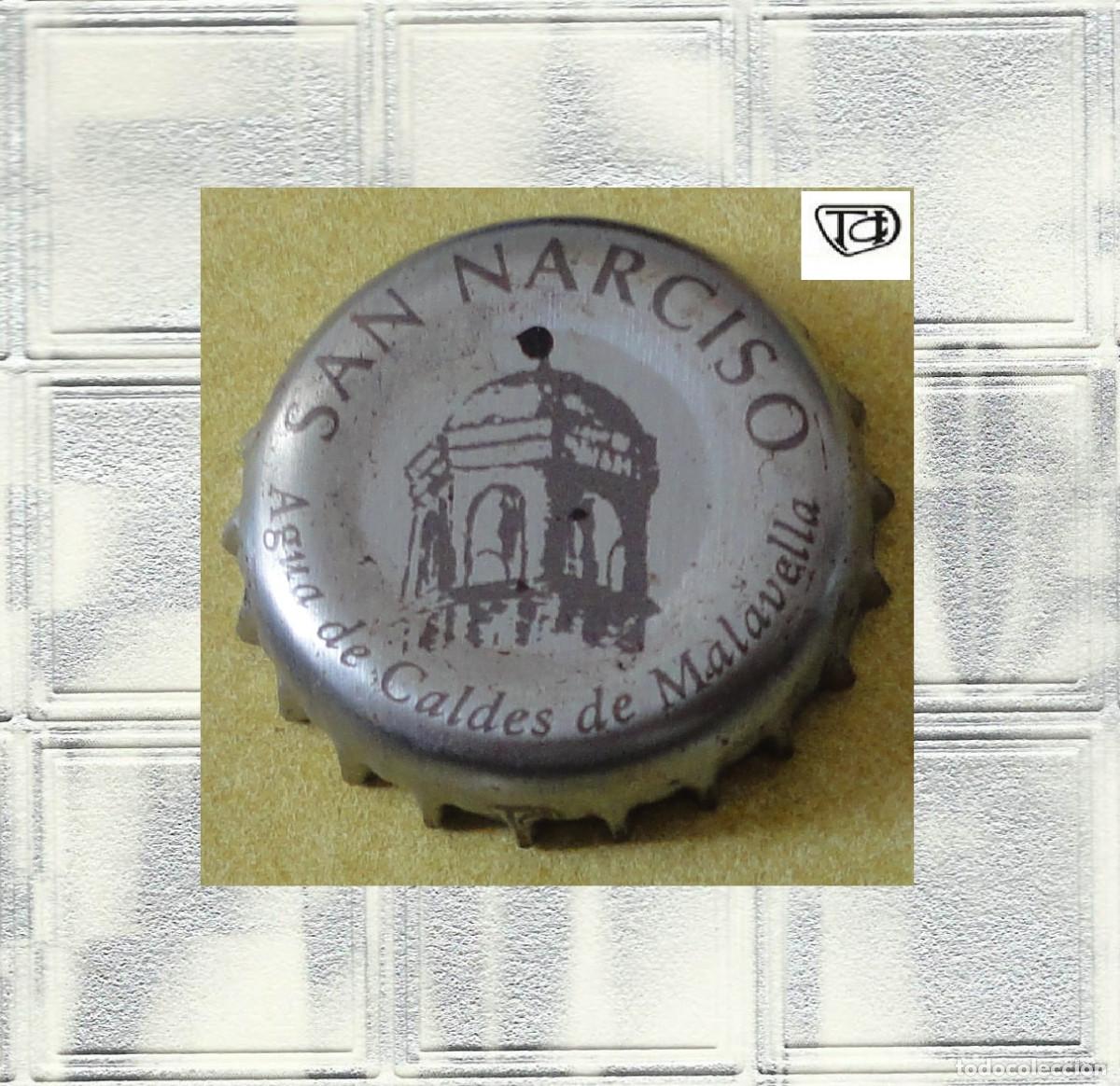 Collectionnisme de bi&egrave;res: CHAPA TAPON CORONA AGUA SAN NARCISO
