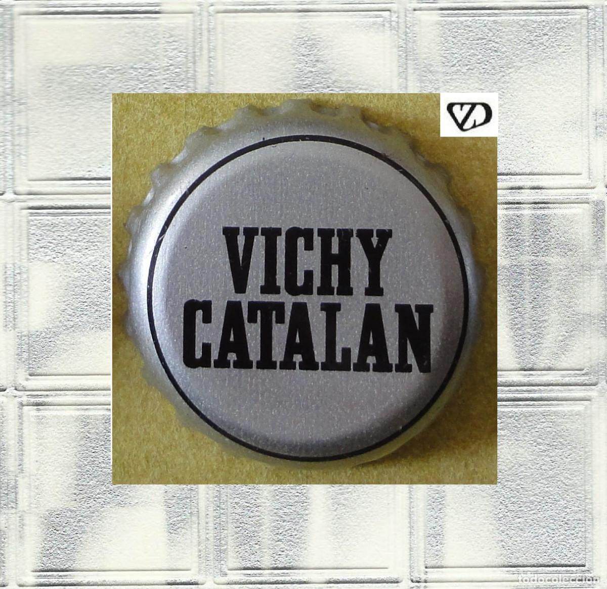 Collectionnisme de bi&egrave;res: CHAPA TAPON CORONA AGUA VICHY CATALAN