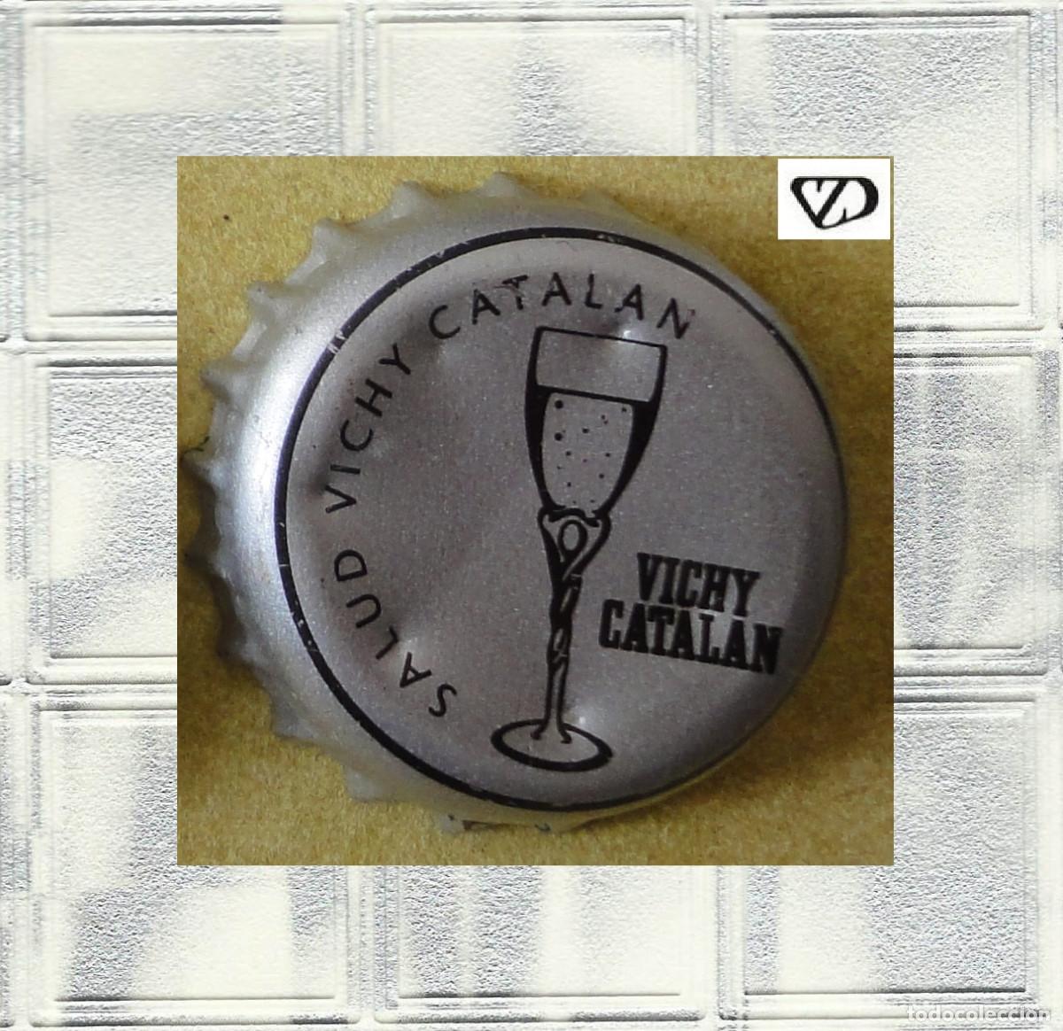 Collectionnisme de bi&egrave;res: CHAPA TAPON CORONA AGUA VICHY CATALAN