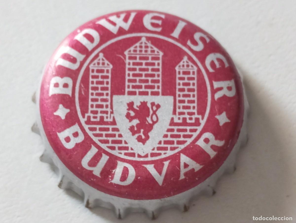 Coleccionismo de cervezas: Chapa tap&oacute;n corona de la cerveza checa BUDWEISER BUDVAR