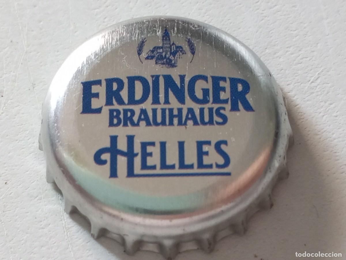 Collectable Beer: Chapa tap&oacute;n corona de la cerveza alemana ERDINGER BRAUHAUS HELLES