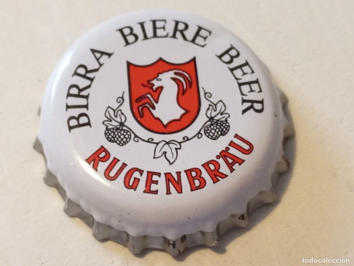Coleccionismo de cervezas: Chapa tap&oacute;n corona de la cerveza suiza RUGENBR&Auml;U