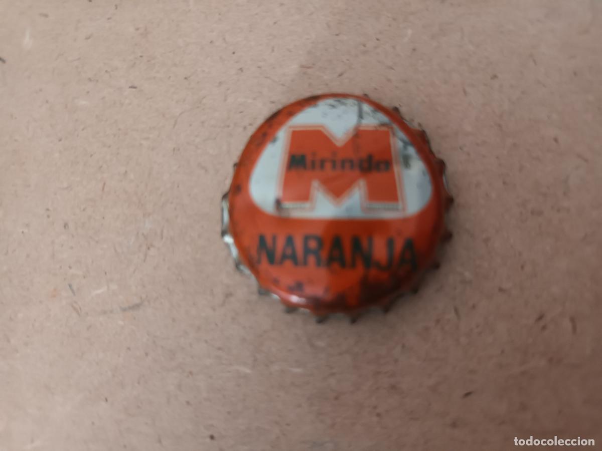 Coleccionismo de cervezas: CHAPA TAPON CORONA MIRINDA NARANJA CONCURSO LETRA