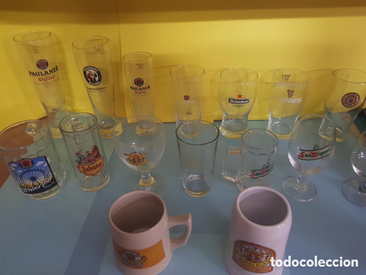 Coleccionismo de cervezas: VASOS Y JARRAS DE CERVEZA - Foto 1
