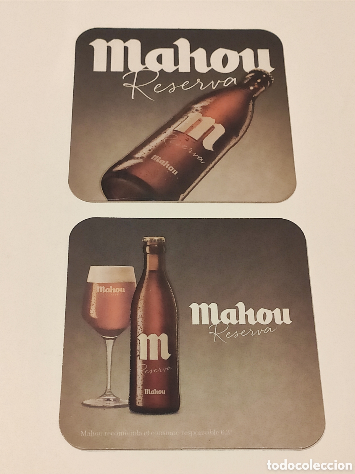 Coleccionismo de cervezas: NUEVO POSAVASO DE LA CERVEZA MAHOU RESERVA