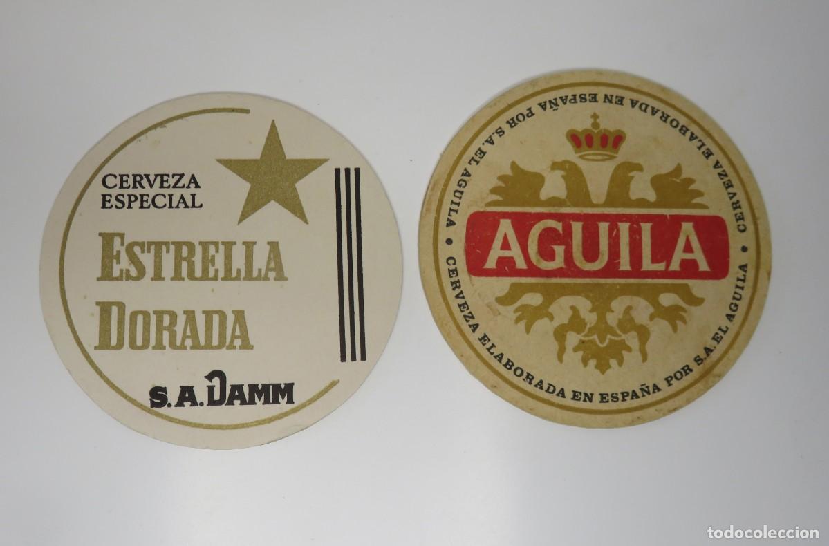 Coleccionismo de cervezas: Posavasos Damm y Aguila - Foto 2