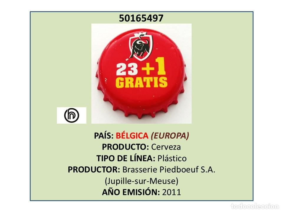 Coleccionismo de cervezas: TAPON CORONA CAPSULA CHAPA CERVEZA JUPILER (23+1 GRATIS) (B&Eacute;LGICA)