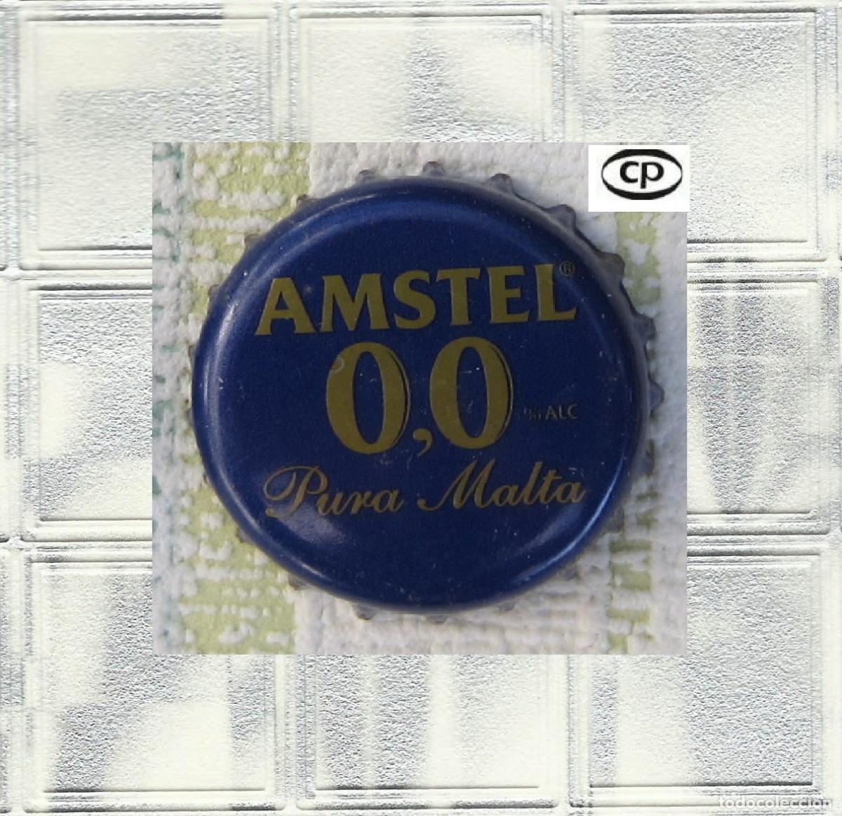 Collectionnisme de bi&egrave;res: CHAPAS TAPON CORONA CHAPA CERVEZA AMSTEL 0,0